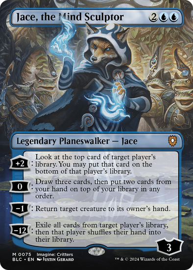 Jace, the Mind Sculptor - Borderless (BLC)