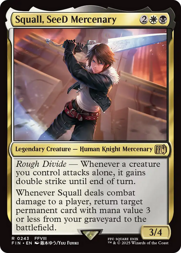 Squall, SeeD Mercenary (FIN)