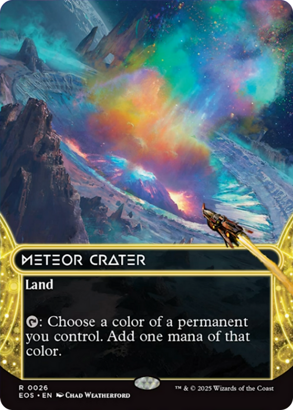 Meteor Crater - Borderless (EOS)