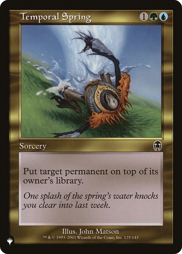 Temporal Spring - APC Reprint (PLST)