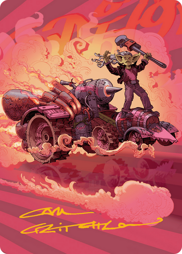 Burner Rocket - Art Series (Gold-Stamped Signature) (ADFT)