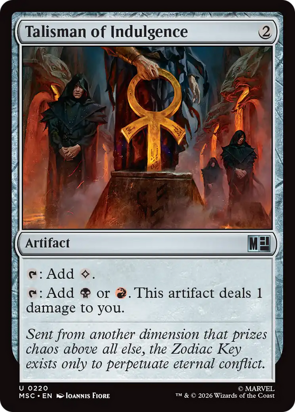 Talisman of Indulgence (MSC) (Pre-Order)