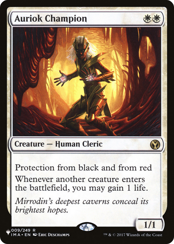 Auriok Champion - IMA Reprint (PLST)
