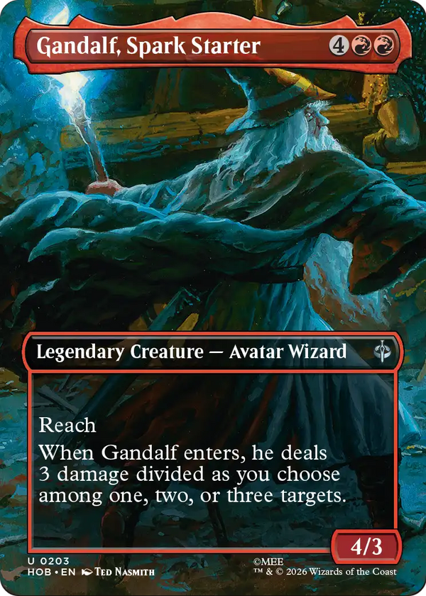 Gandalf, Spark Starter - Borderless Scene (HOB)