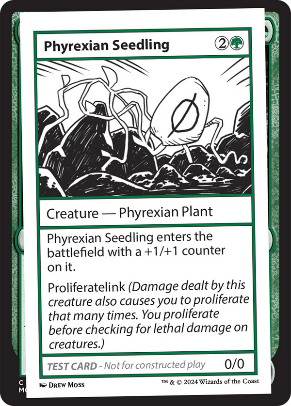 Phyrexian Seedling - Test Card (MB2)