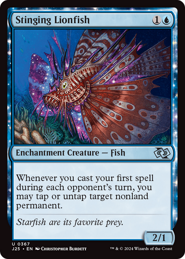 Stinging Lionfish (J25)