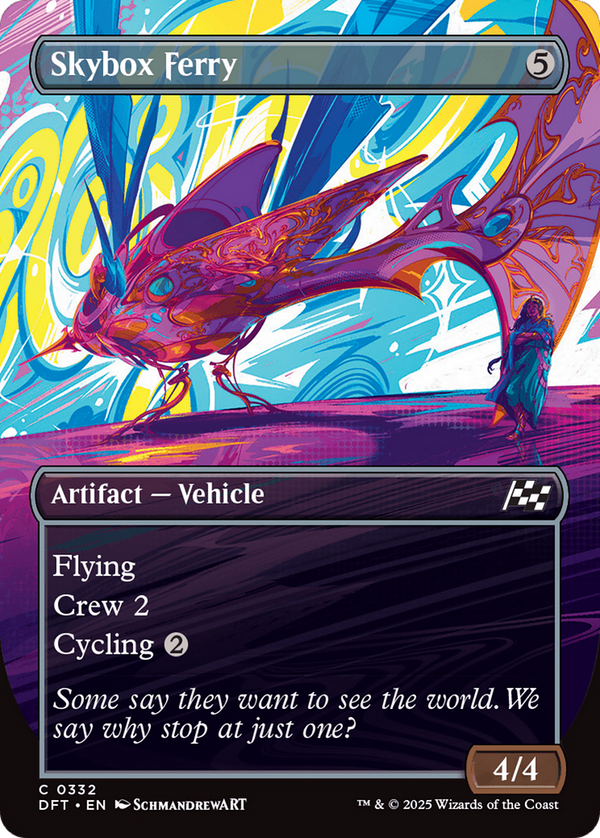 Skybox Ferry - Borderless Revved Up (DFT)