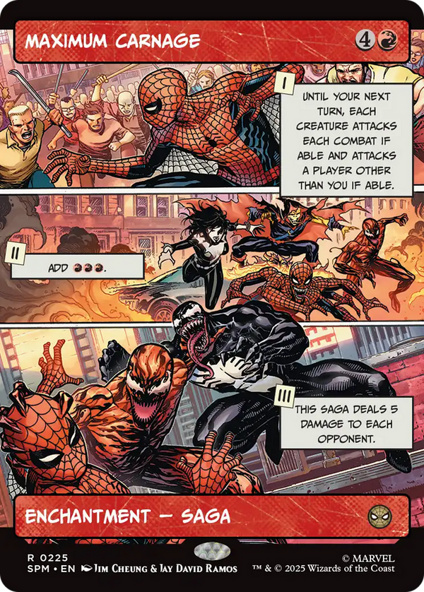 Maximum Carnage - Panel Showcase (SPM)