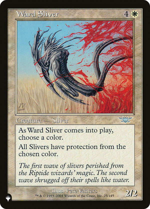 Ward Sliver - LGN Reprint (PLST)