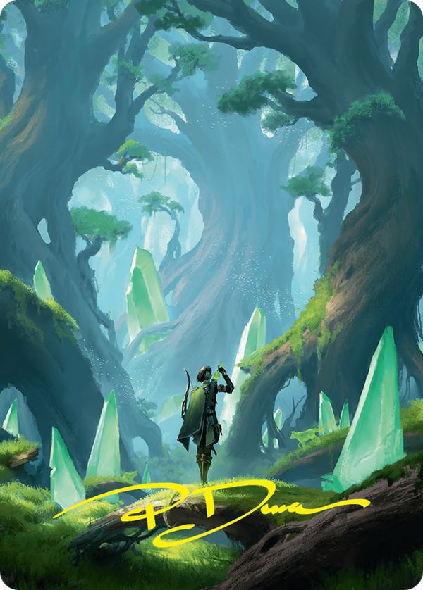 Forest - Art Series (Gold-Stamped Signature) (AFDN)