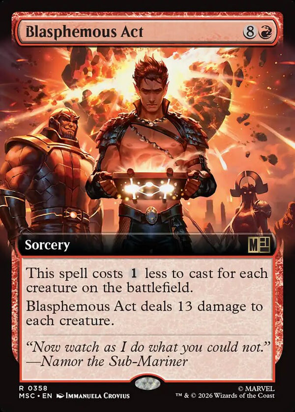 Blasphemous Act - Extended Art (MSC)