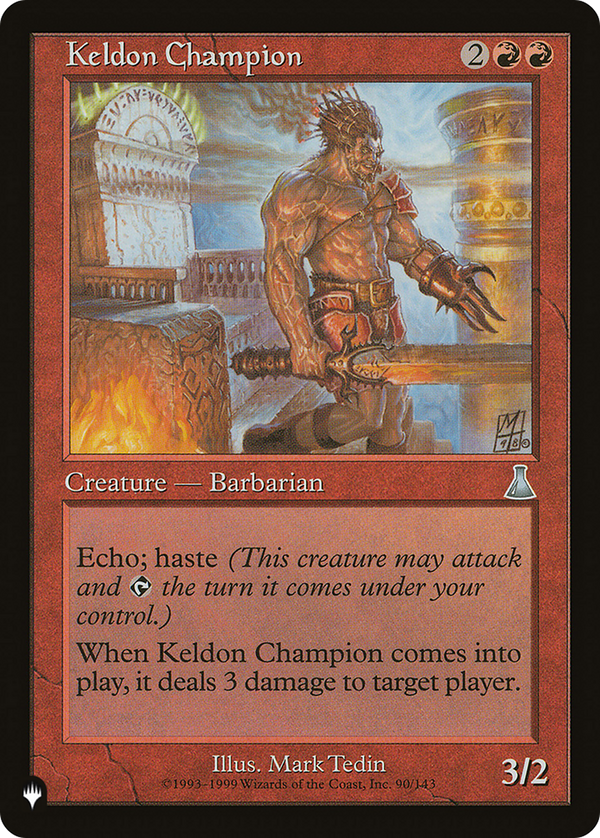 Keldon Champion - UDS Reprint (PLST)