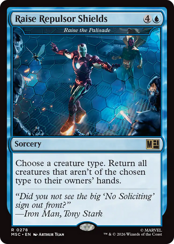 Raise Repulsor Shields // Raise the Palisade (MSC) (Pre-Order)
