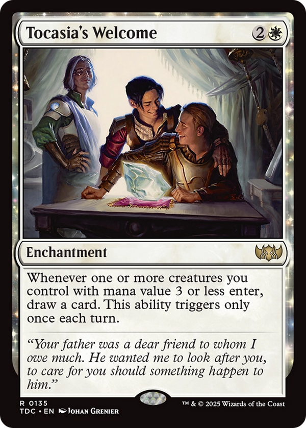 Tocasia's Welcome (TDC)