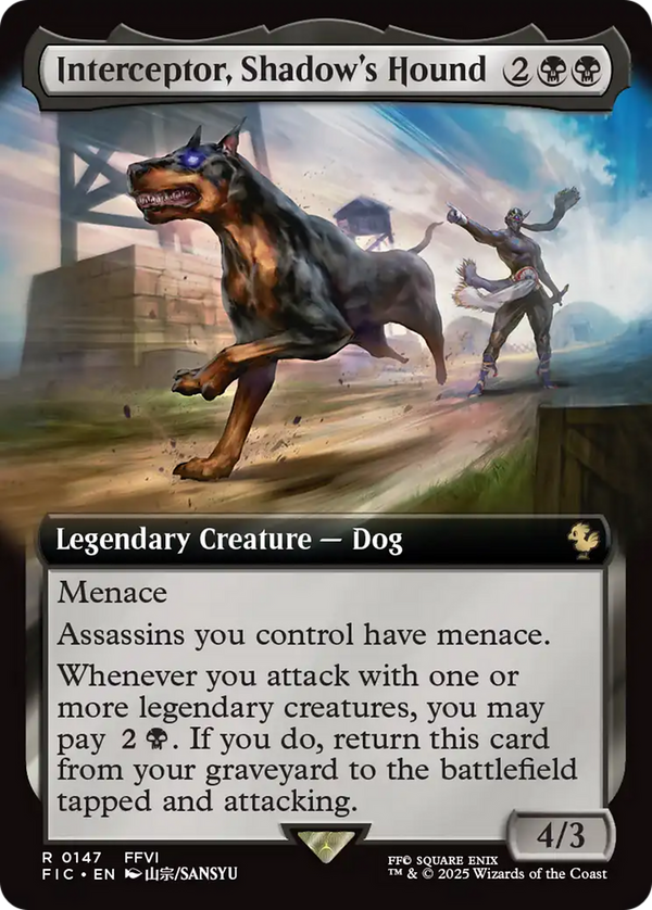Interceptor, Shadow's Hound - Extended Art (FIC)