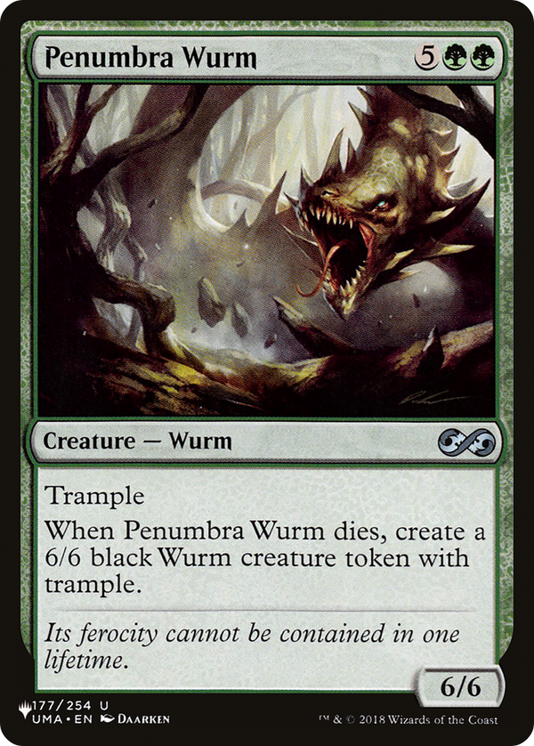 Penumbra Wurm - UMA Reprint (PLST)