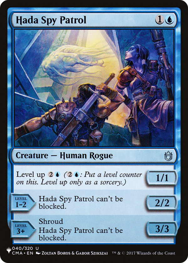 Hada Spy Patrol - CMA Reprint (PLST)