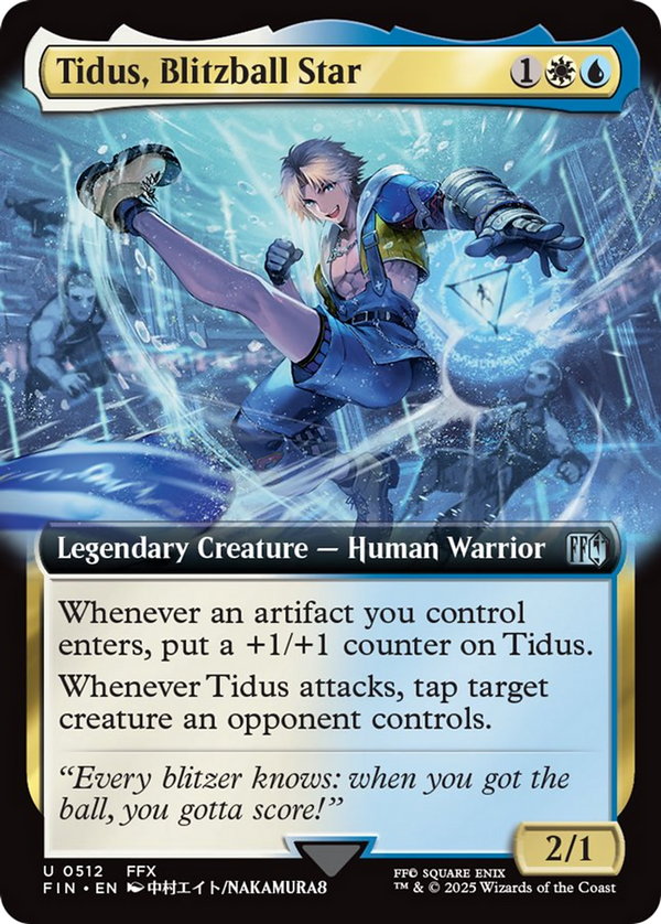 Tidus, Blitzball Star - Extended Art (FIN)