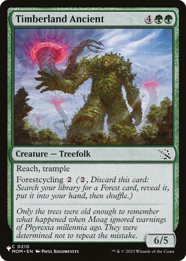 Timberland Ancient - MOM Reprint (PLST)