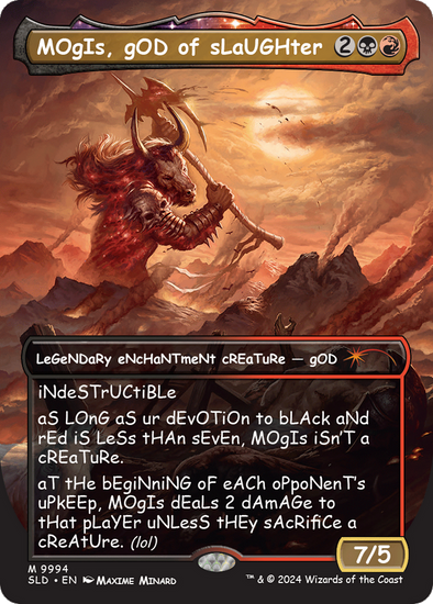 Mogis, God of Slaughter - Sans Mercy (SLD)