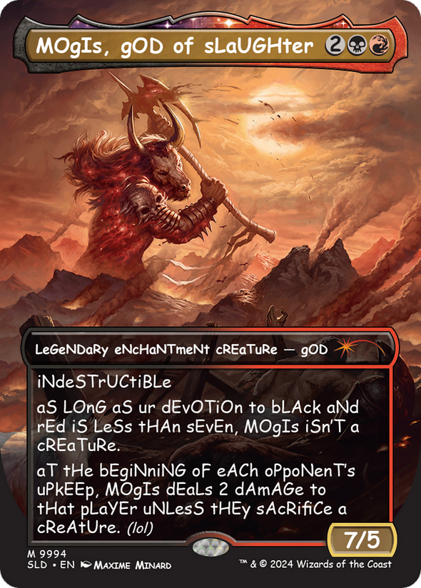 Mogis, God of Slaughter - Sans Mercy (SLD)