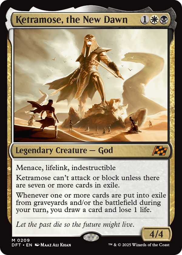 Ketramose, the New Dawn (DFT)