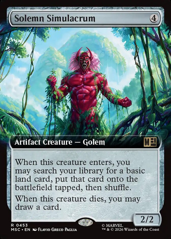 Solemn Simulacrum - Extended Art (MSC)