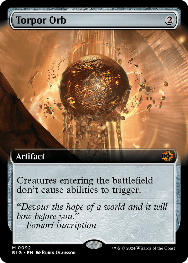 Torpor Orb - Extended Art (BIG)