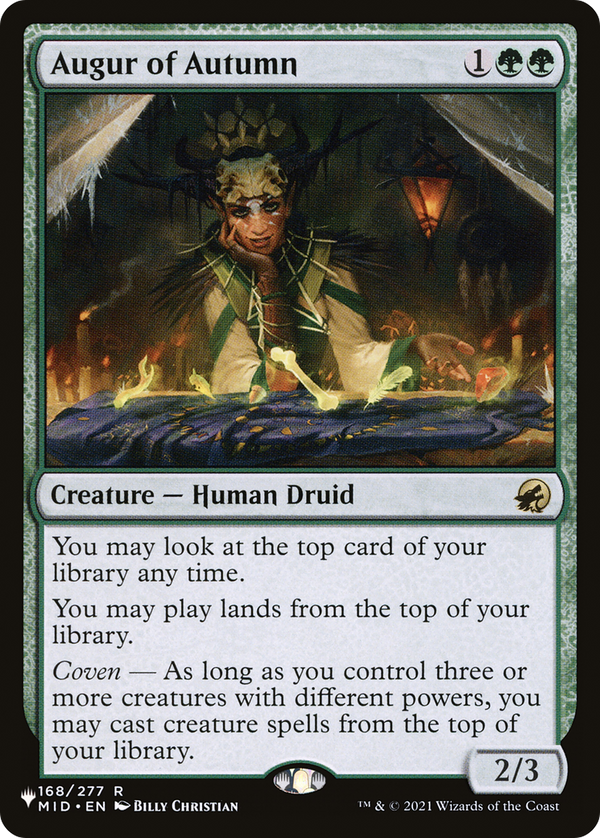 Augur of Autumn - MID Reprint (PLST)
