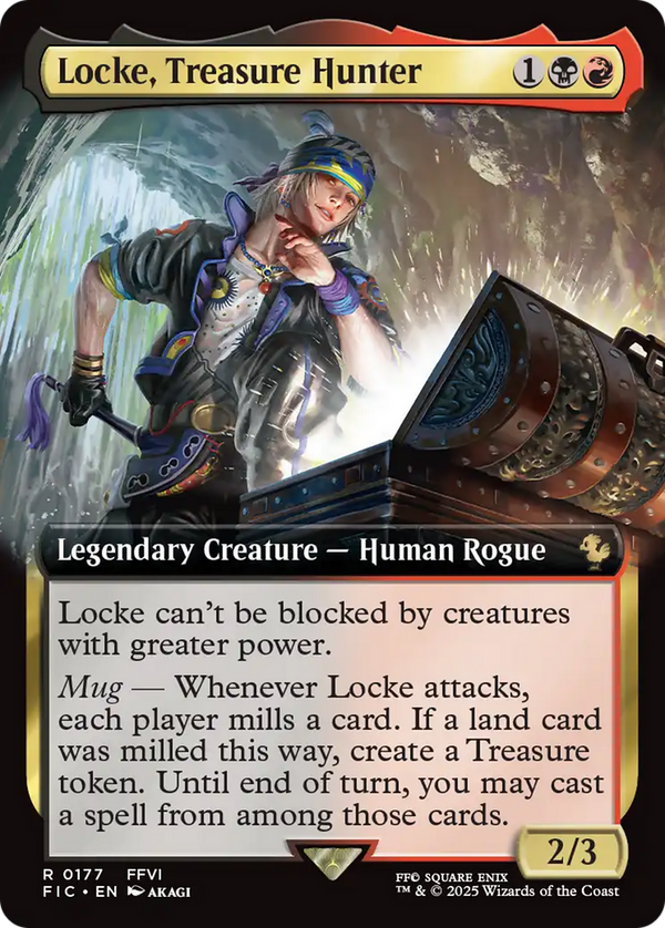 Locke, Treasure Hunter - Extended Art (FIC)