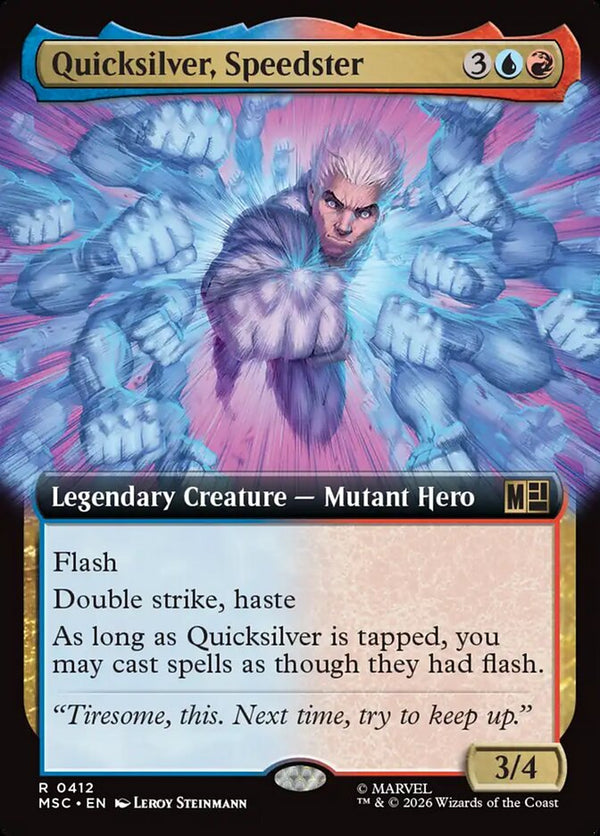Quicksilver, Speedster - Extended Art (MSC)