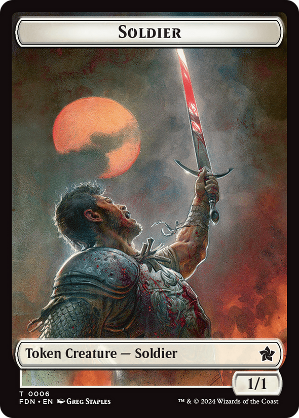 Soldier // Faerie Token (TFDN)