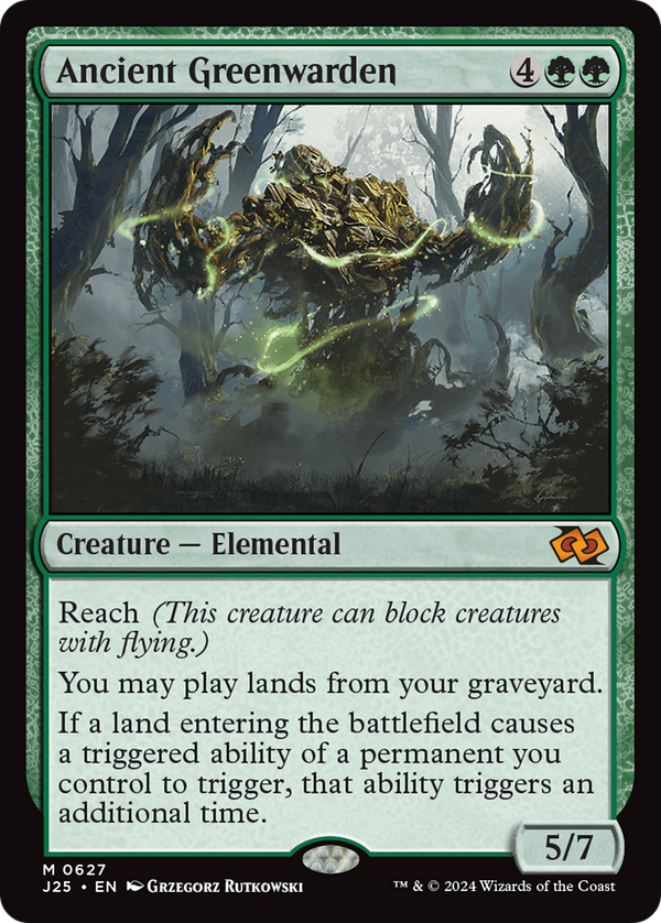 Ancient Greenwarden (J25)