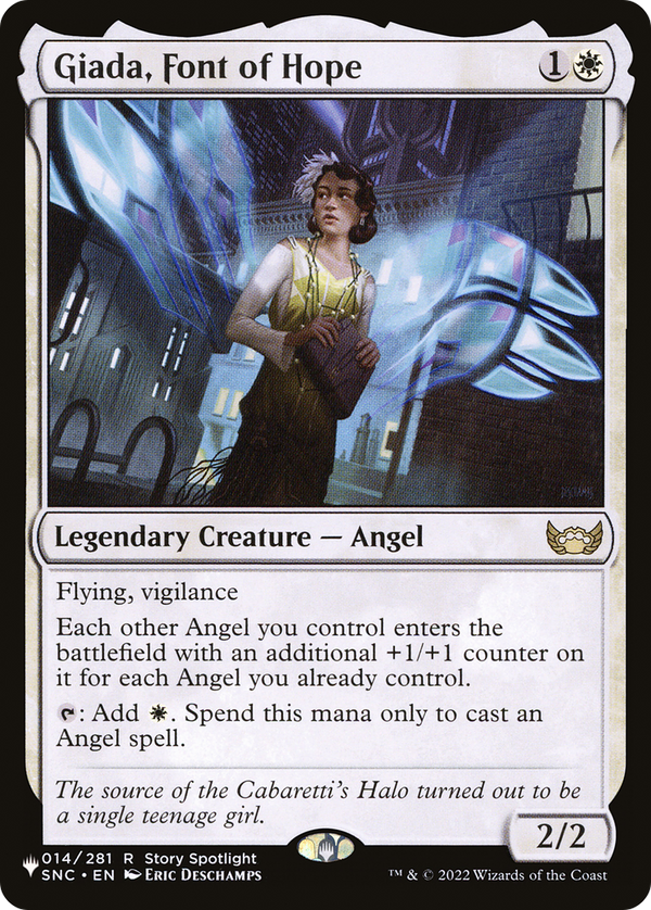 Giada, Font of Hope - SNC Reprint (PLST)