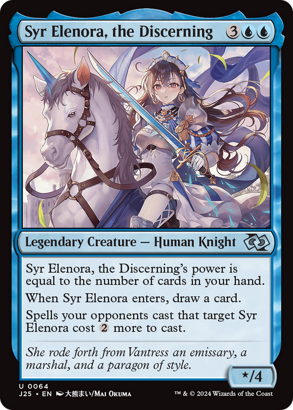 Syr Elenora, the Discerning (J25)