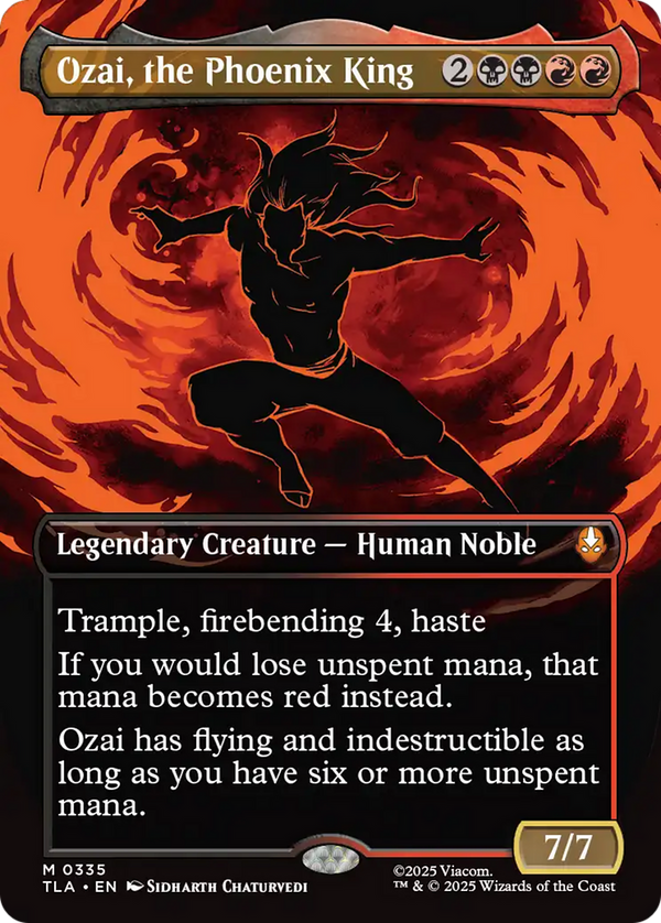 Ozai, the Phoenix King - Borderless Battle Pose (TLA)