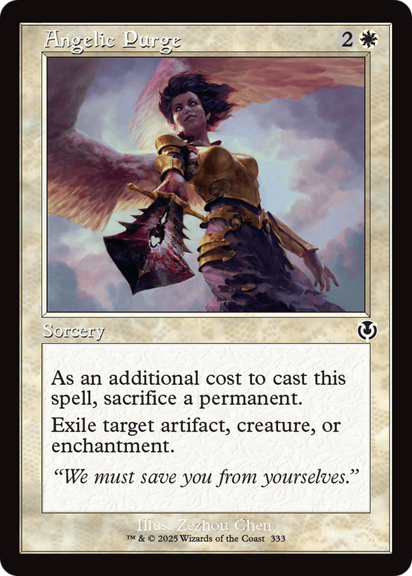 Angelic Purge - Retro Frame (INR)