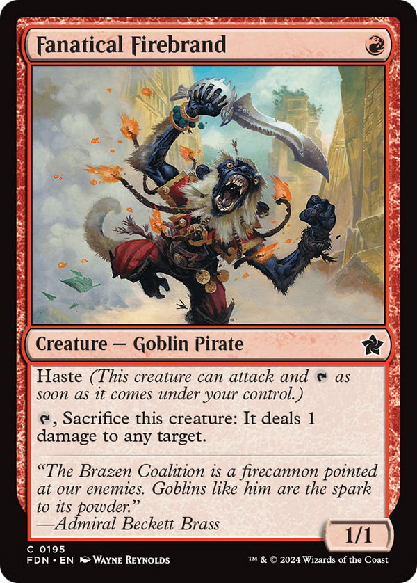 Fanatical Firebrand (FDN)