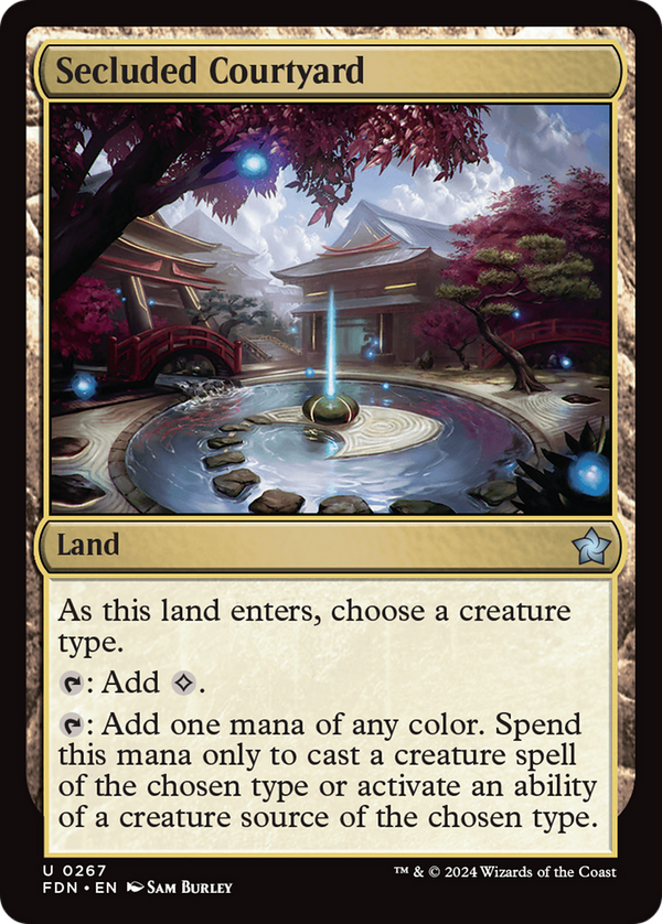 Secluded Courtyard (FDN)
