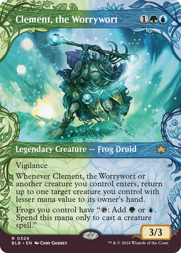 Clement, the Worrywort - Woodland Showcase (BLB)