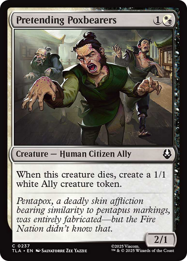 Pretending Poxbearers (TLA)