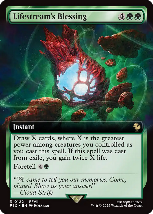Lifestream's Blessing - Extended Art (FIC)