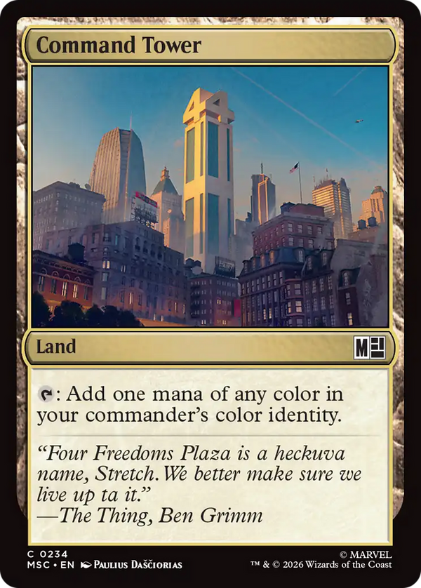 Command Tower (MSC) (Pre-Order)