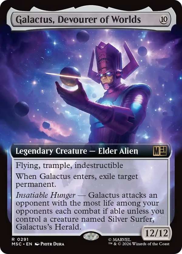 Galactus, Devourer of Worlds - Extended Art (MSC) (Pre-Order)