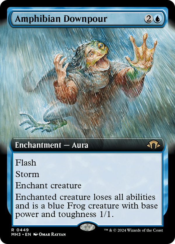 Amphibian Downpour - Extended Art (MH3)