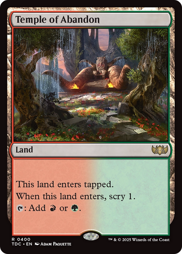 Temple of Abandon (TDC)