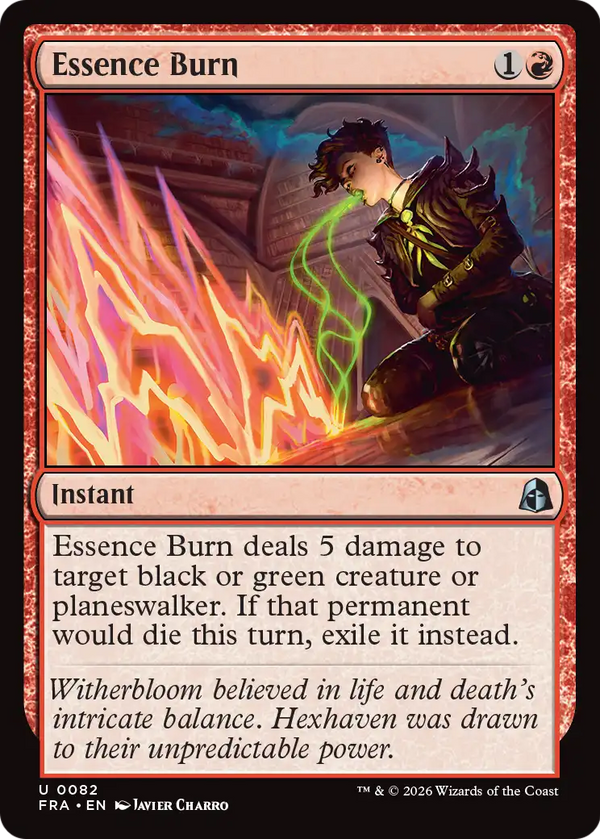Essence Burn (FRA) (Pre-Order)