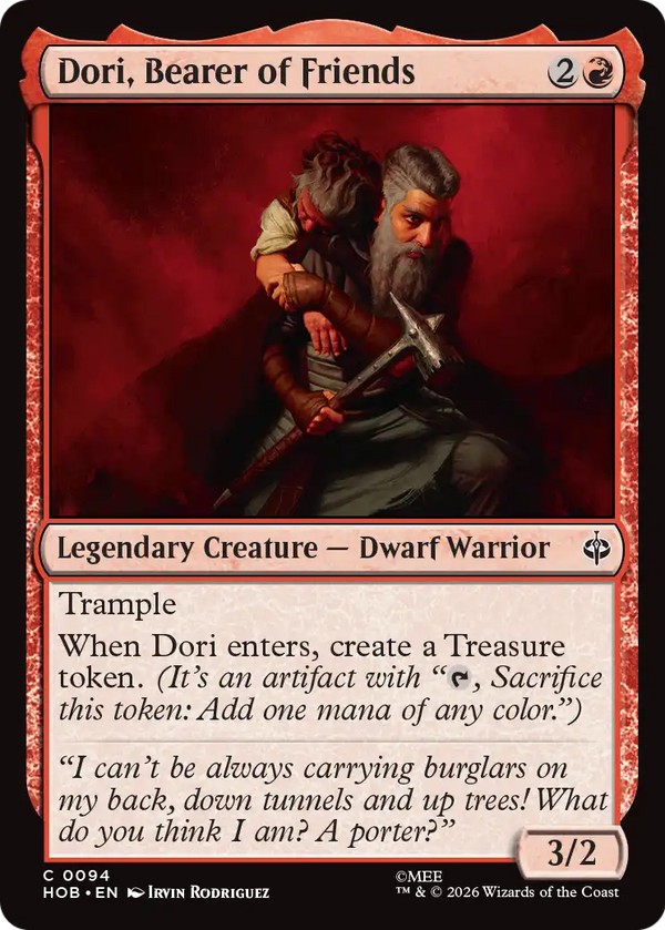 Dori, Bearer of Friends (HOB) (Pre-Order)