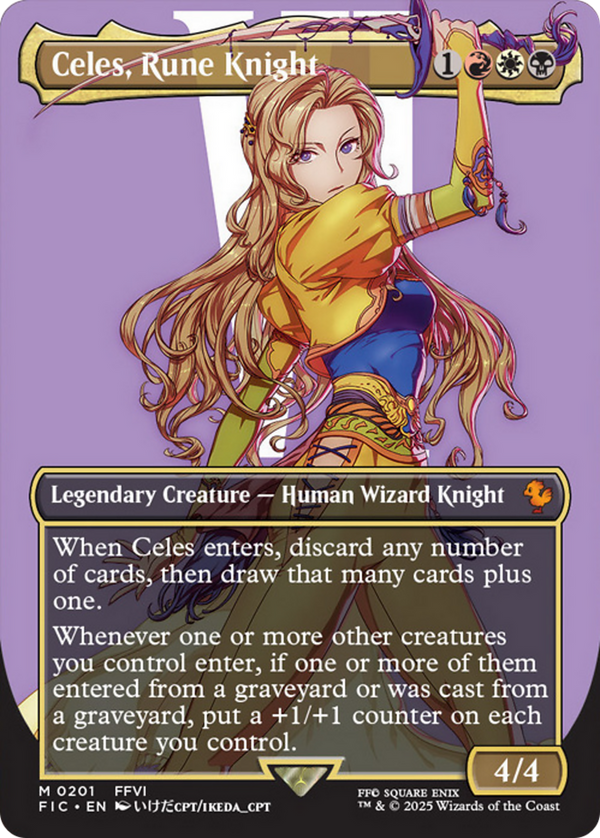 Celes, Rune Knight - Borderless (FIC)