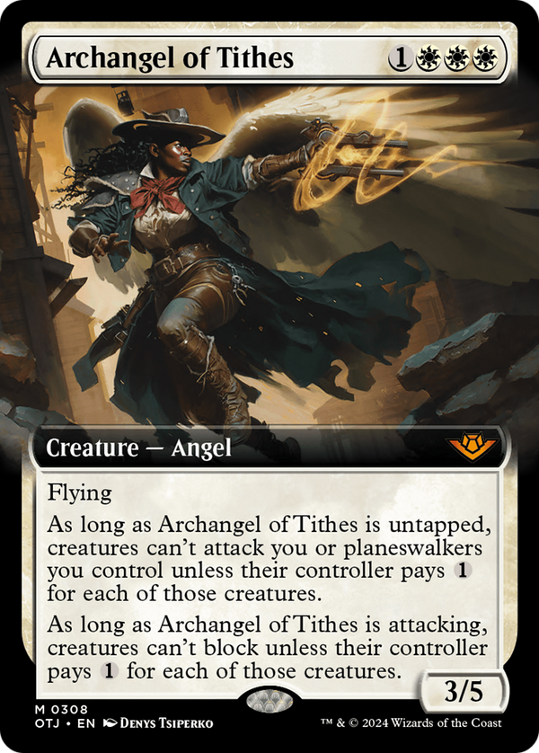 Archangel of Tithes - Extended Art (OTJ)